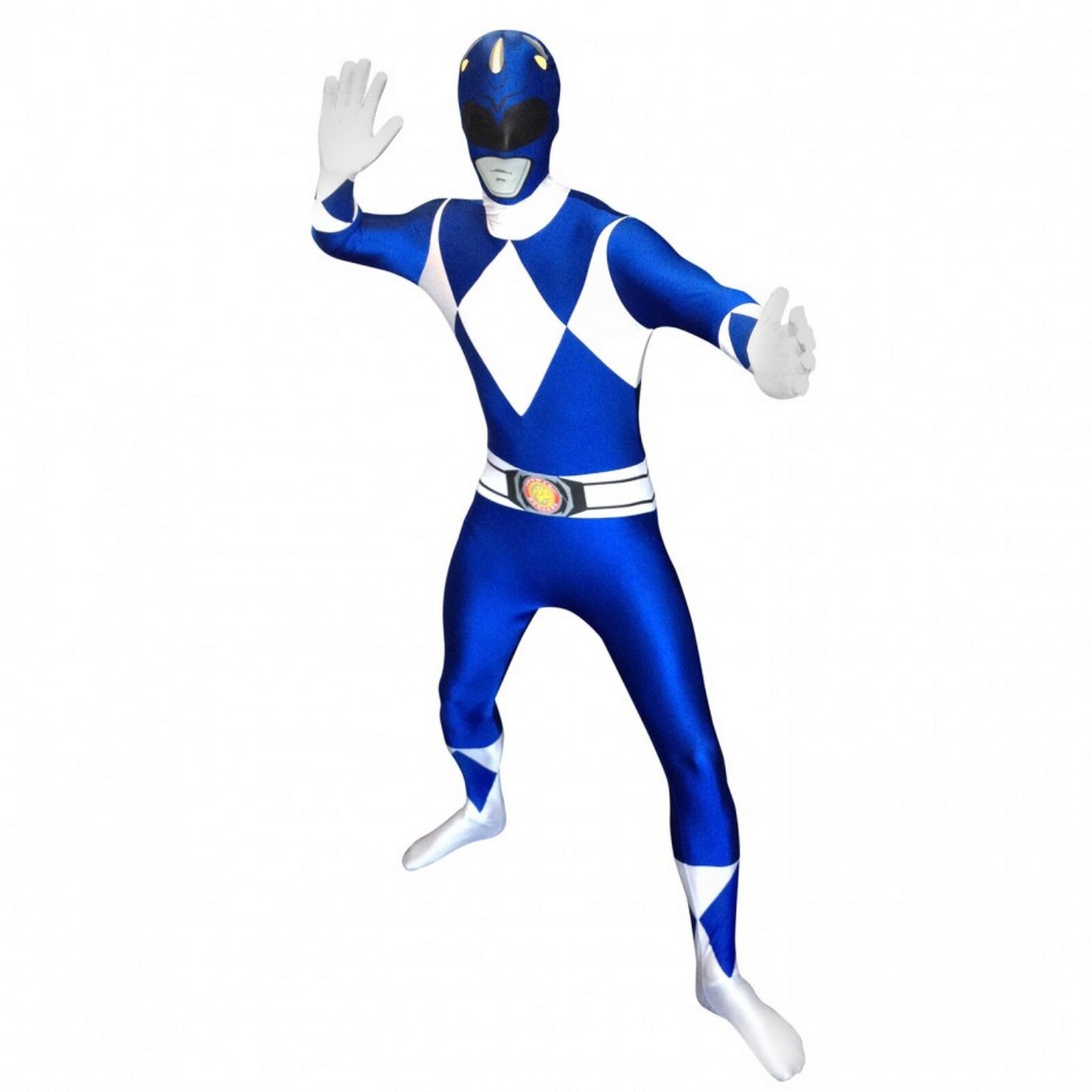 Blue Power Ranger Men Costume