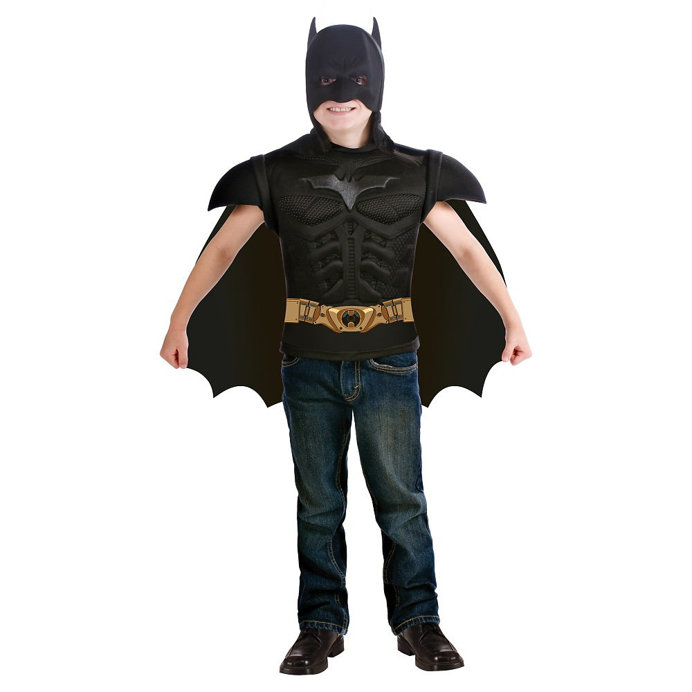 Kids Batman Muscle Chest Boys Costume.