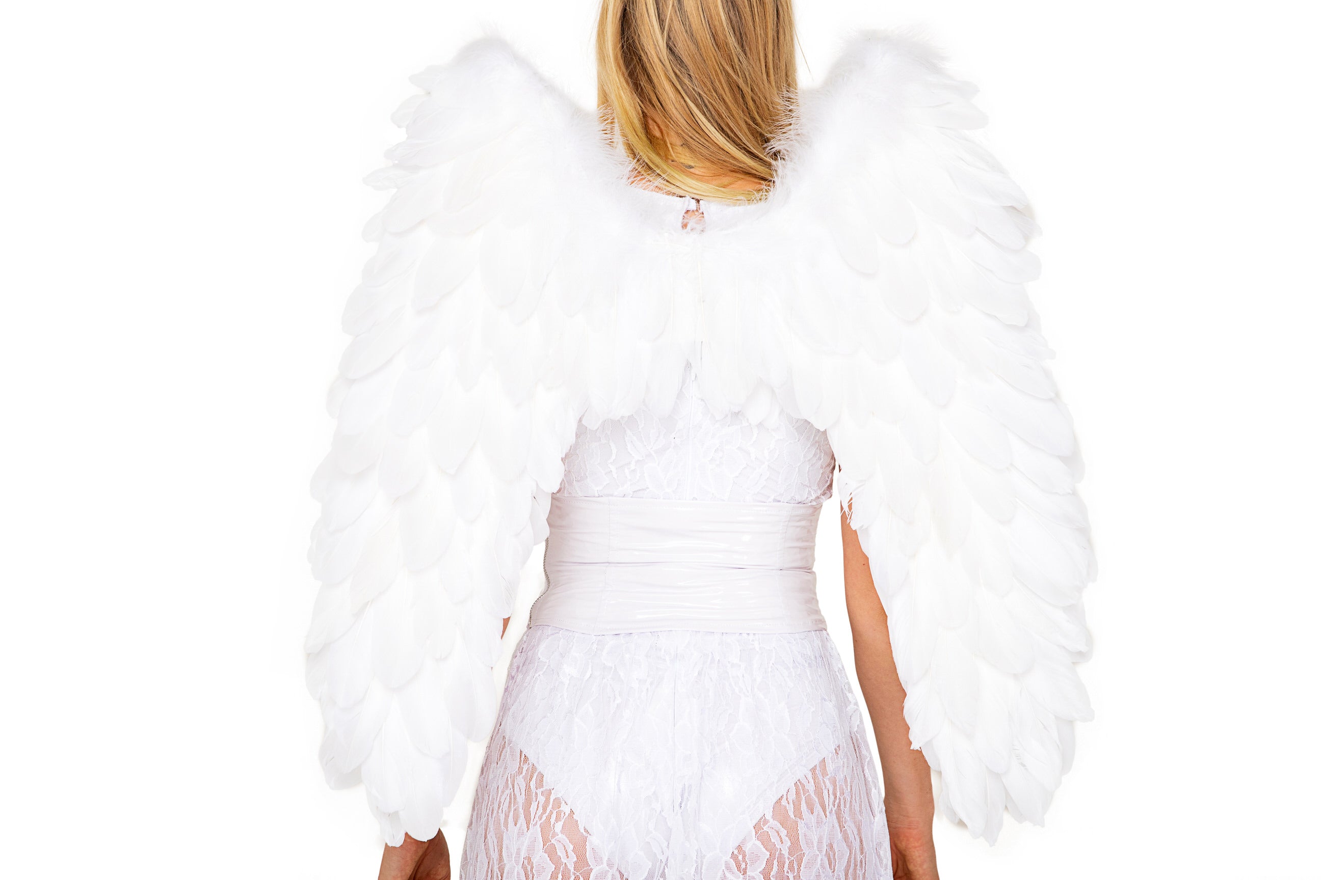 Delux Feathered Wings Women Costume Accessories