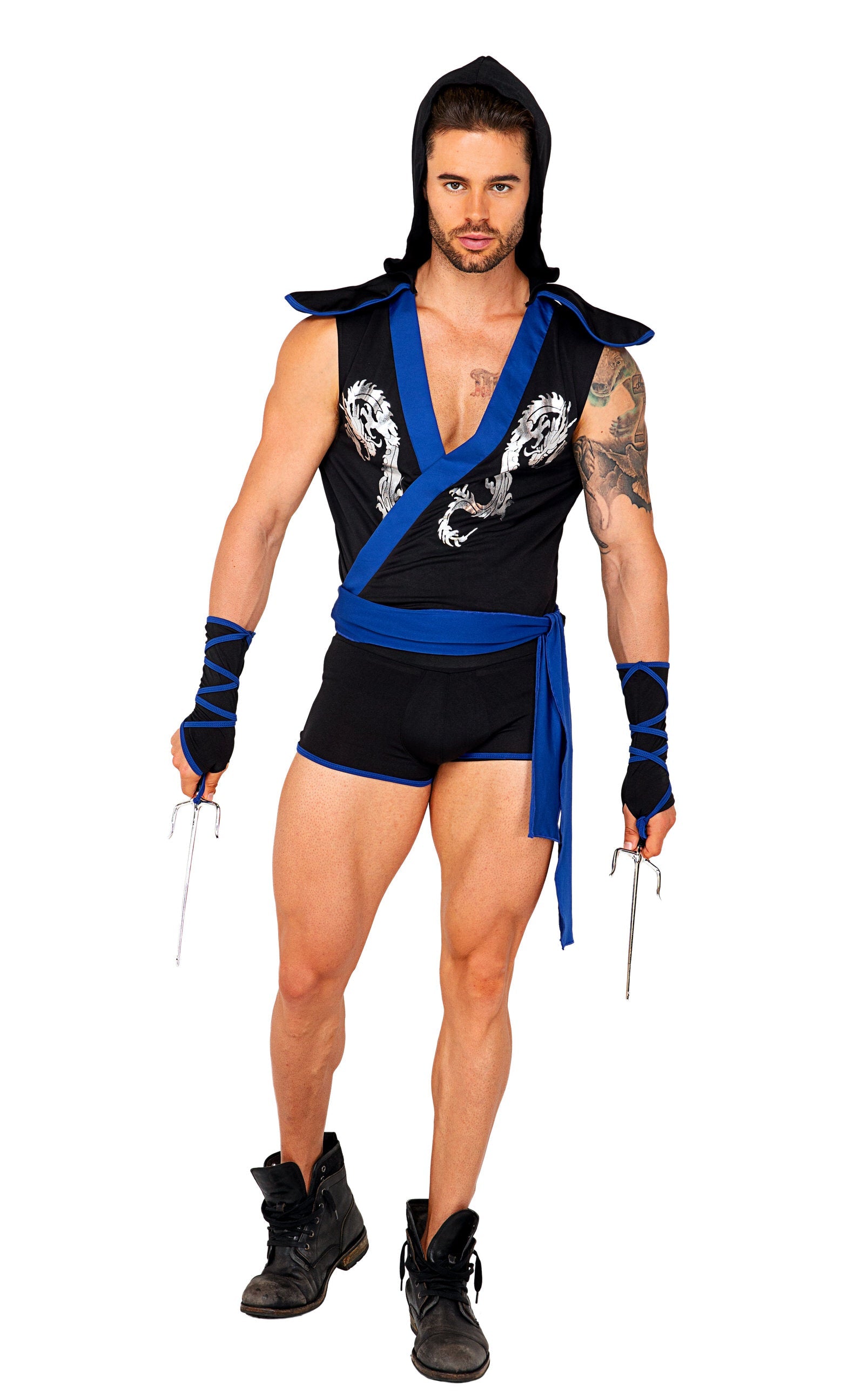 Ninja Warrior Men Costume