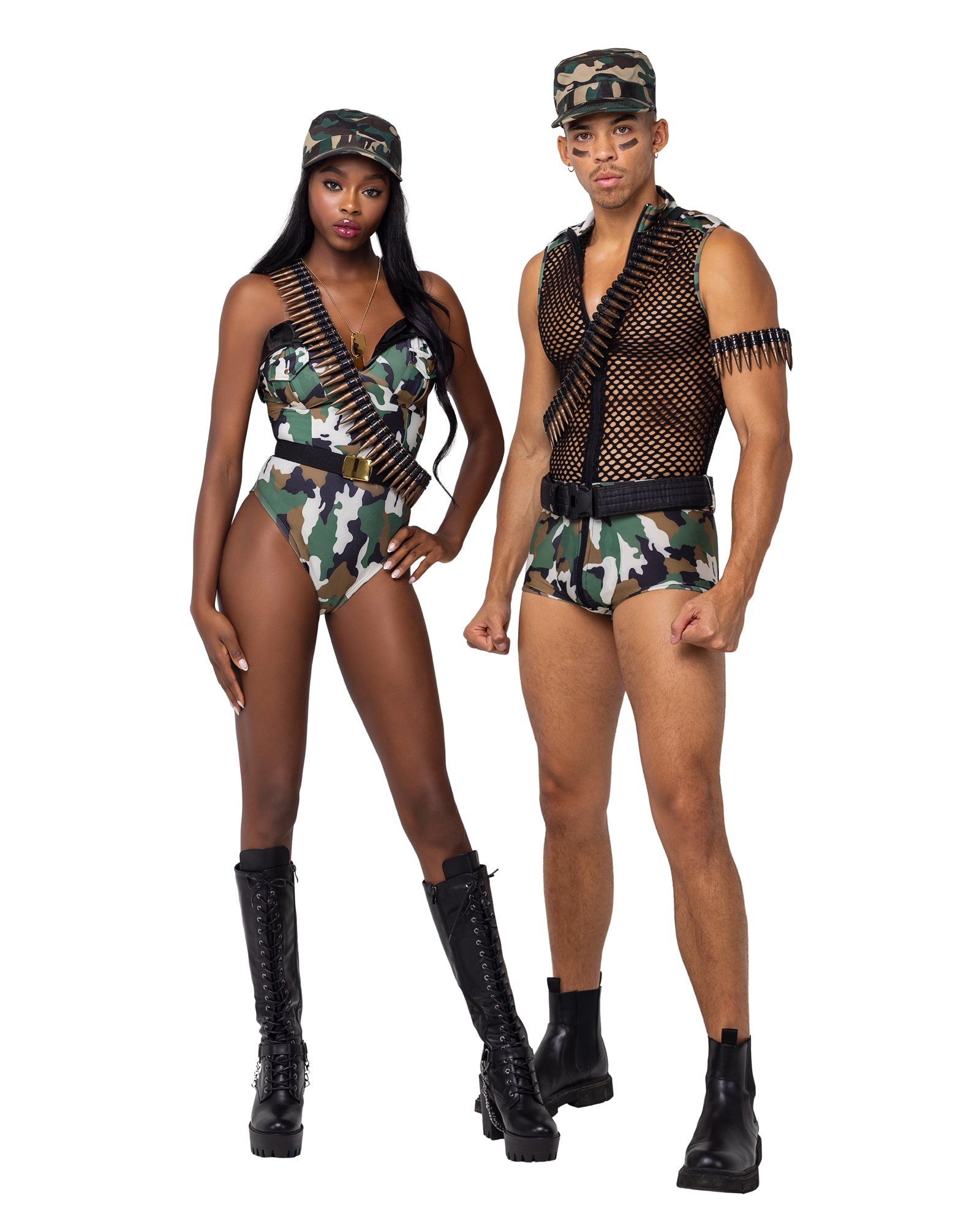 Army Combat Bombshell Women Costume