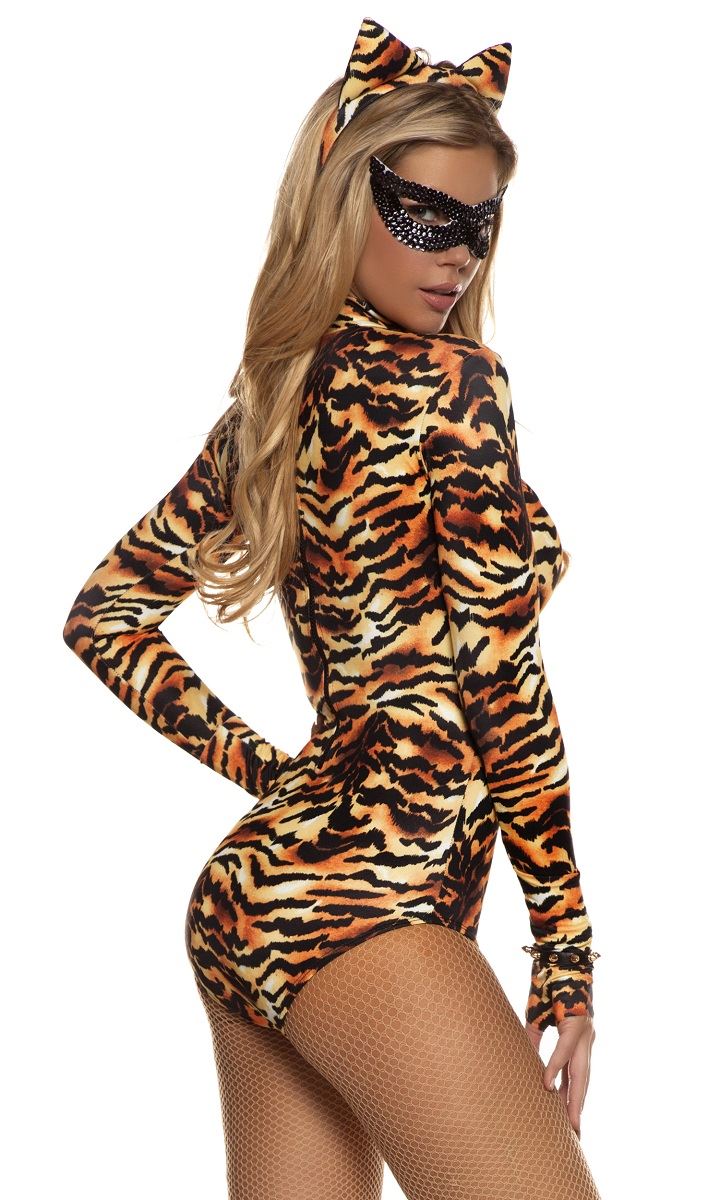 Cats Meow Woman Bodysuit Costume by Forplay Costumes only at  Tdcostumes.com - Image 2