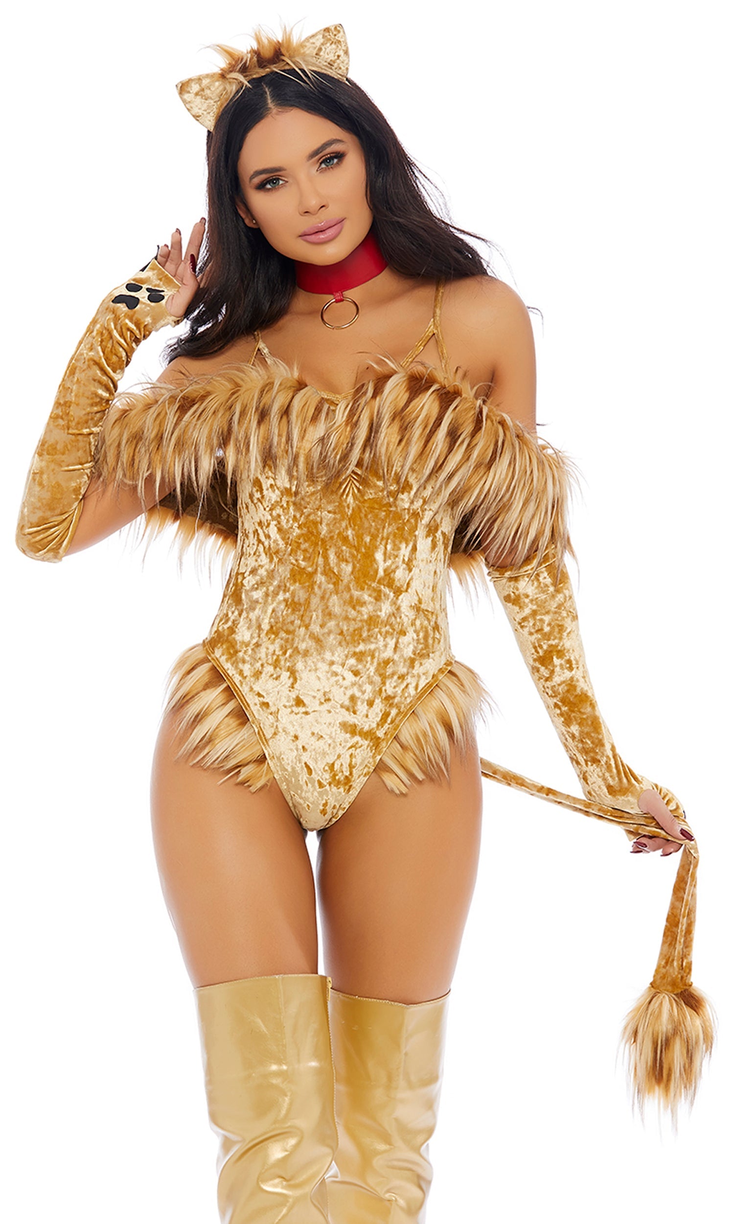 Scaredy Lion Movie Character Woman Costume by Forplay Costumes only at  Tdcostumes.com - Image 2