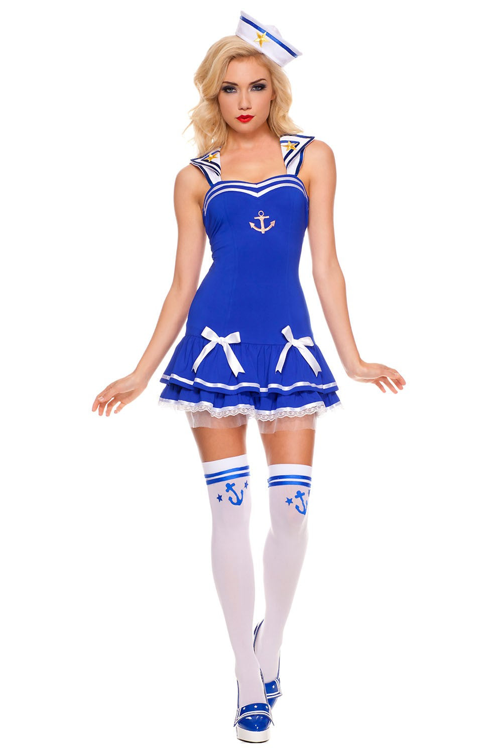 Captains Mate Woman Sailor Costume by Music Legs only at  TeeJayTraders.com