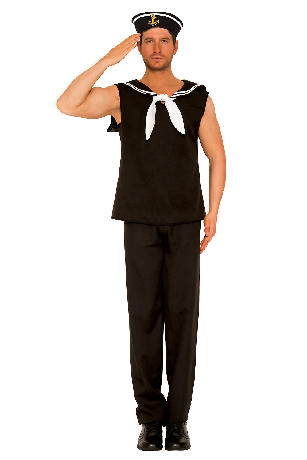 Sailor Men Costume Black by Music Legs only at  TeeJayTraders.com