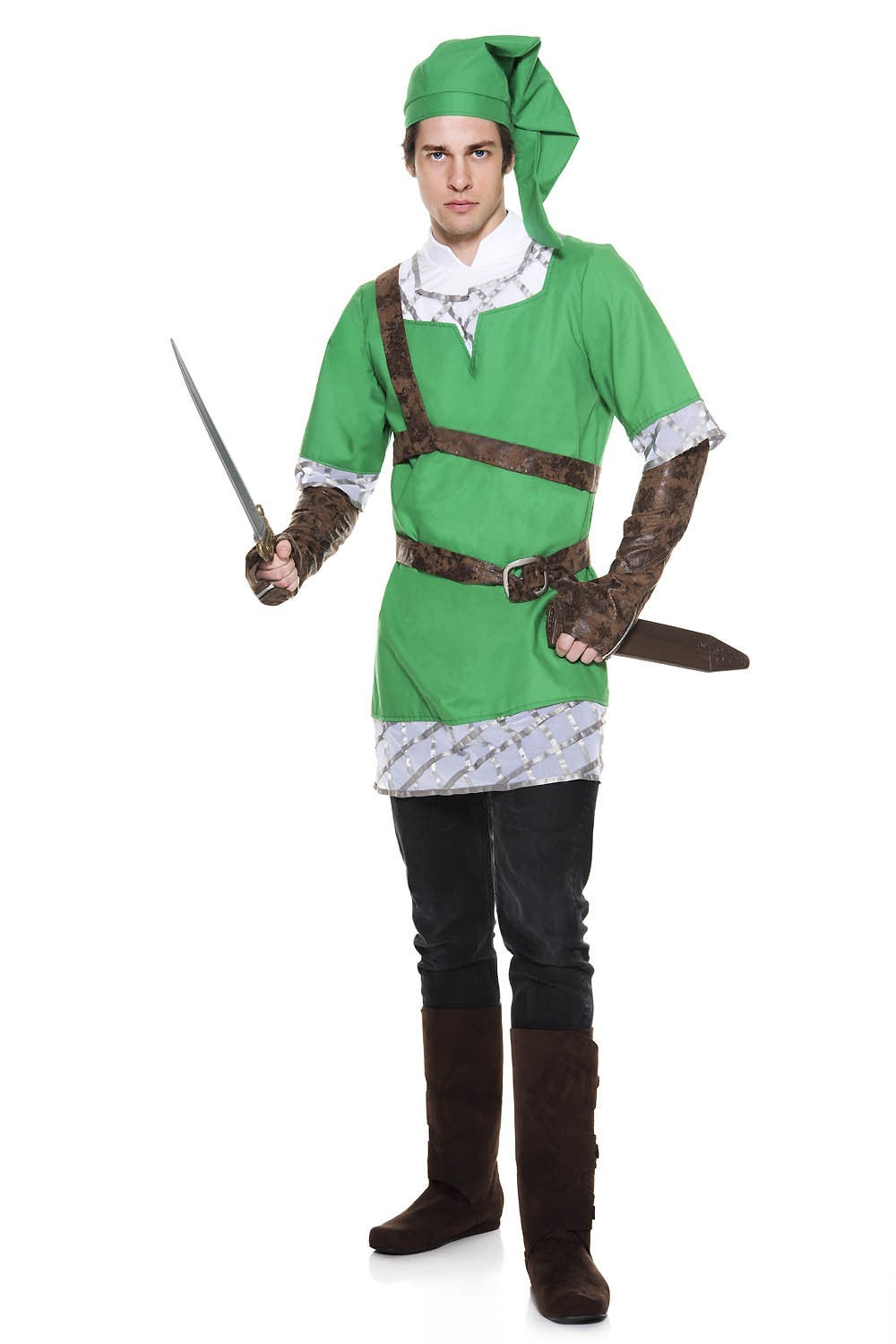 Big Hearted Elf Men Costume by Music Legs only at  TeeJayTraders.com