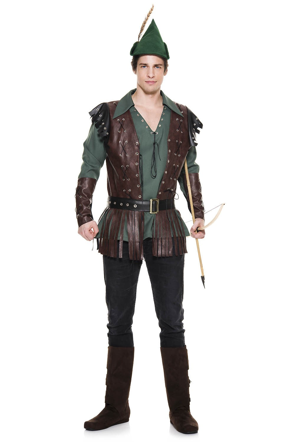 Charitable Robin Men Forest Prince Costume by Music Legs only at  TeeJayTraders.com